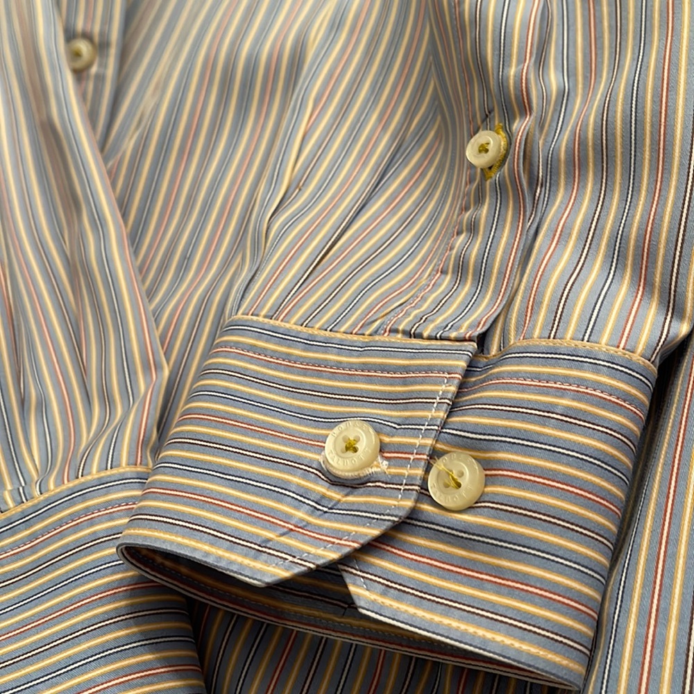 Robert Talbott Button Down Shirt Xxl - image 6